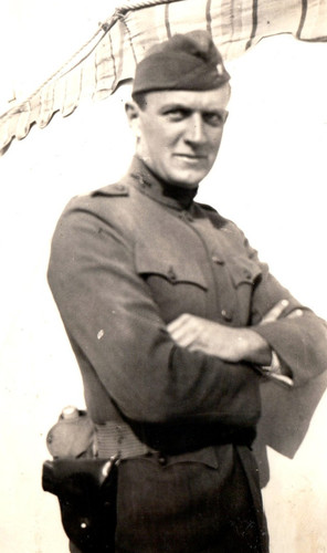Wwi army soldier with - wwi,
